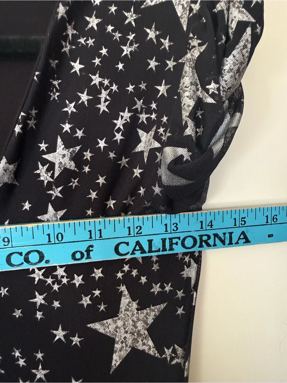 BlackMilk Stars Corrupted Stellar Midi Dress Black Mesh Silver Stars in Small - Picture 10 of 12
